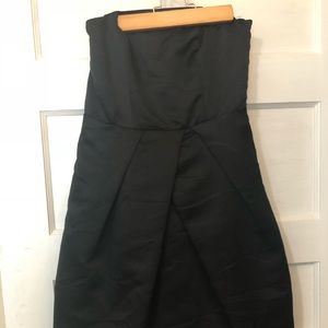 Express Size 4 Strapless LBD w/ Bubble Hem